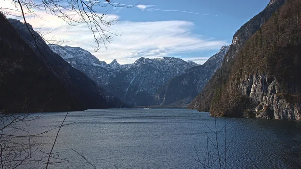 Famous Konigssee lake — 스톡 사진