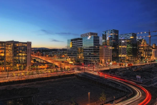 Nuovo distretto centrale di Oslo — Foto Stock