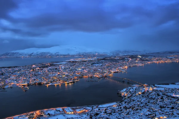 Tromsoe w Norwegii — Zdjęcie stockowe