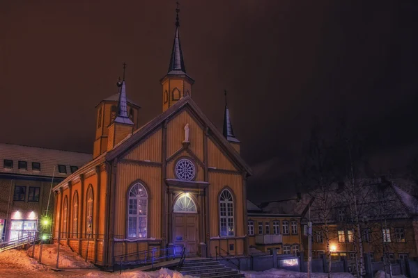 Katholische Kirche in Tromso — Stockfoto