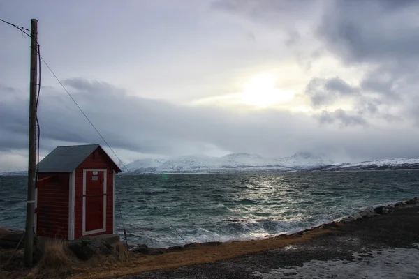 Baie à la mer Arctique — Photo