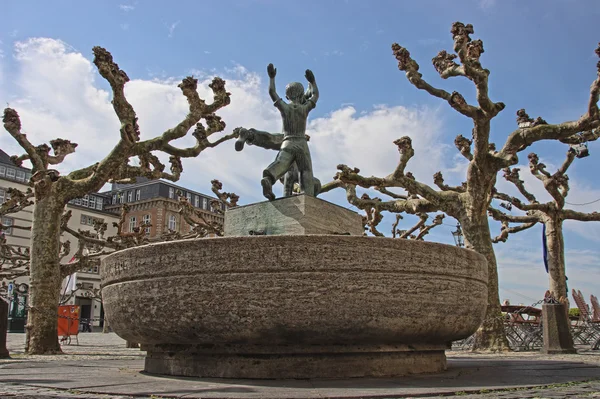 Radschläger fountain in Düsseldorf