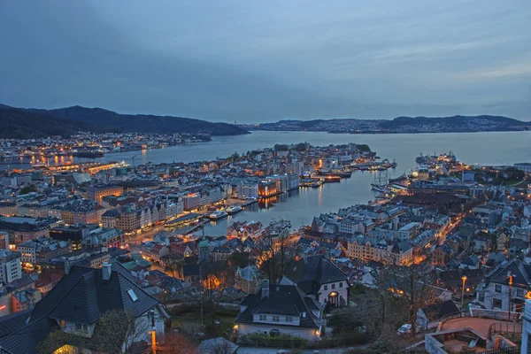 Bergen in Norvegia — Foto Stock
