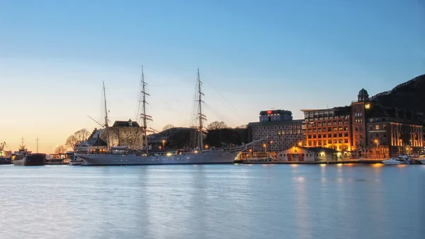 Bergen hamn — Stockfoto