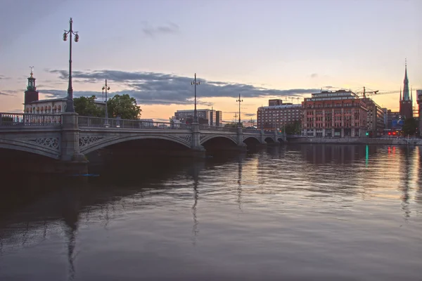 Centrum Stockholmu — Stock fotografie