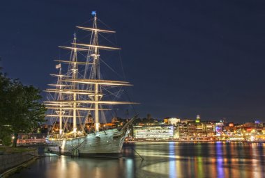 Yelken gemi Stockholm