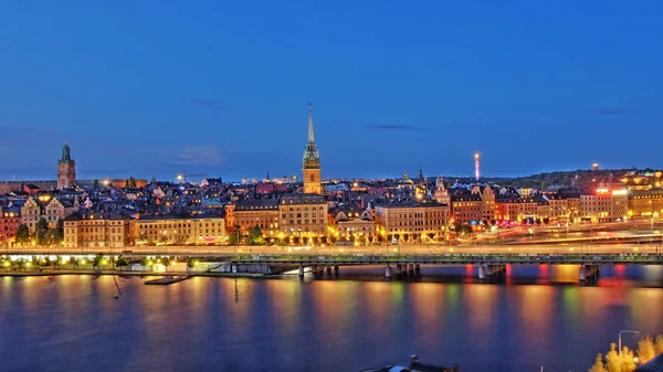 Gamla Stan panorama — Stock Photo, Image