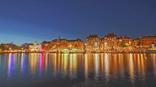 Strandvaegen in Stockholm — Stock Photo, Image