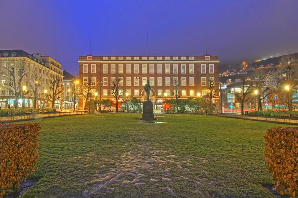 Festplassen in Bergen — Stock Photo, Image