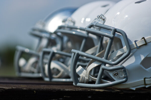 american football helmets