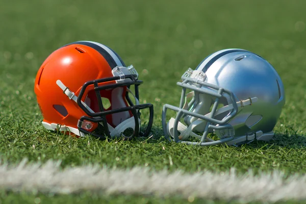 American football helmets — Stock Photo, Image