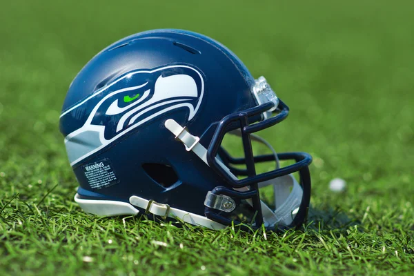 Capacete Seattle Seahawkss NFL — Fotografia de Stock