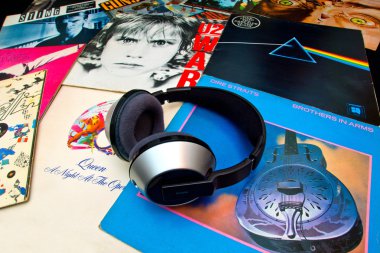 eski vinil lp kayıtları