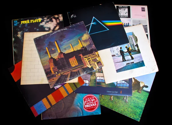 Pink floyd záznamy — Stock fotografie