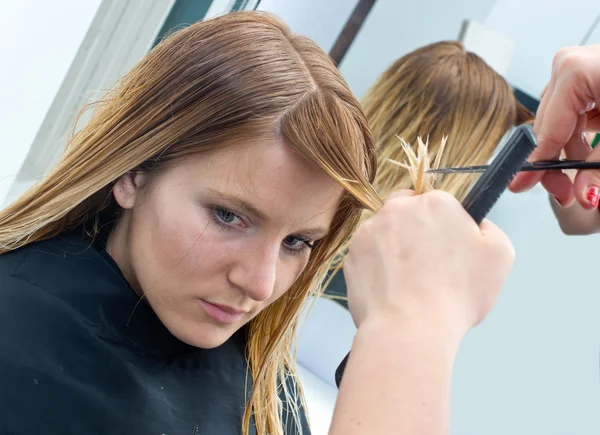 Taglio capelli — Foto Stock