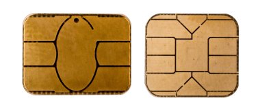 credit card chip clipart