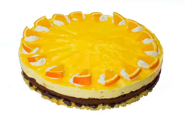 Házi orange csokoládé torta — Stock Fotó