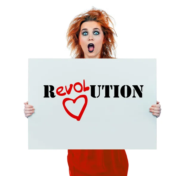 Love revolution — Stock Photo, Image