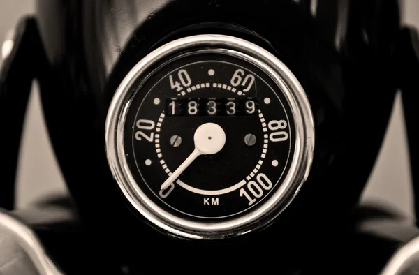 Vintage speedometer — Stock Photo, Image