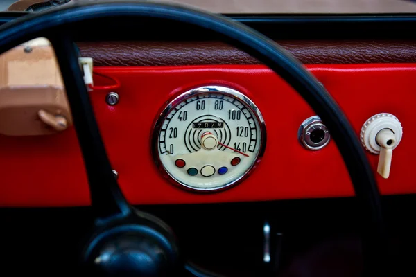 Vintage speedometer — Stock Photo, Image