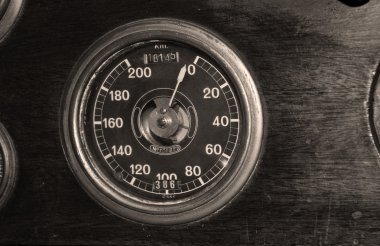 Vintage hız göstergesi