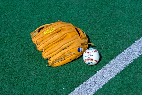 Бейсбольний обладнання — стокове фото
