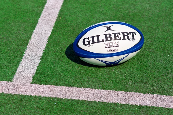 Ballon de rugby officiel Image En Vente