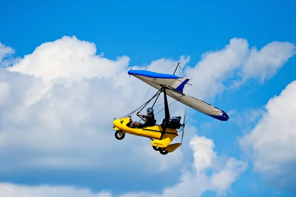 Motoriska paraglider — Stockfoto