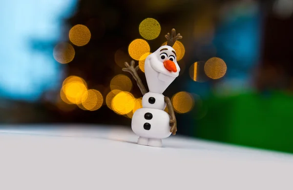 Muñeco de nieve Olaf de película Frozen — Foto de Stock