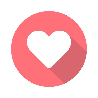 Düz gölge ile kalp