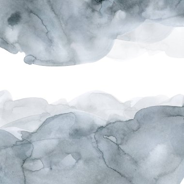 gri mavi suluboya gradyan arkaplan