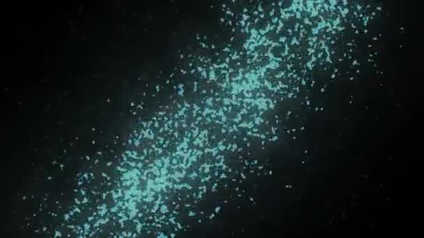 Animation Des Auftretens Eines Dna Moleküls Eines Chromosoms Biologischer Hintergrund — Stockvideo