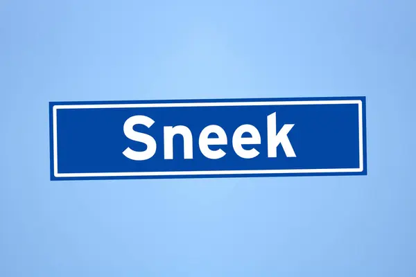 Sneek segnaposto nei Paesi Bassi — Foto Stock