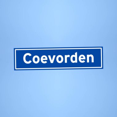Hollanda 'da Coevorden yer adı işareti