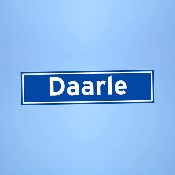 Daarle segnaposto nei Paesi Bassi — Foto Stock