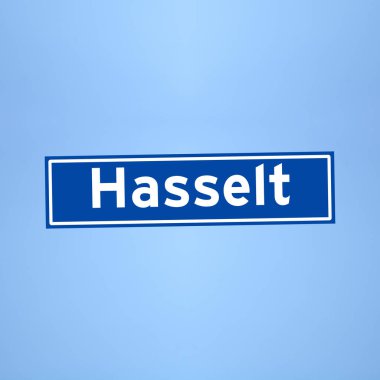 Hollanda 'da bir yer adı işareti