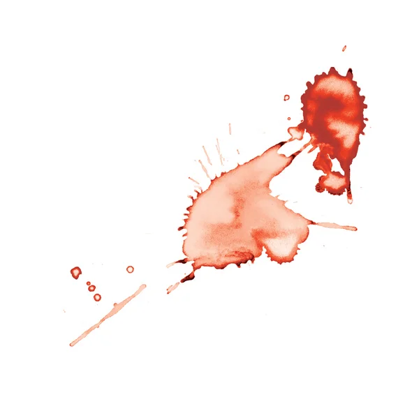 Röd blod Splatter — Stockfoto