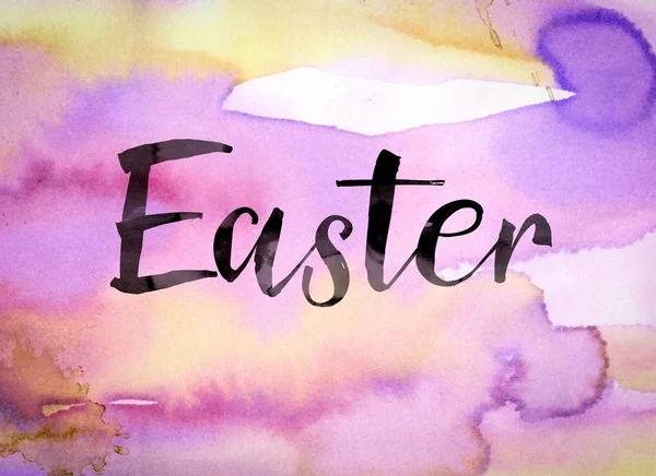 Easter Concept Watercolor Theme — Stock Photo, Image