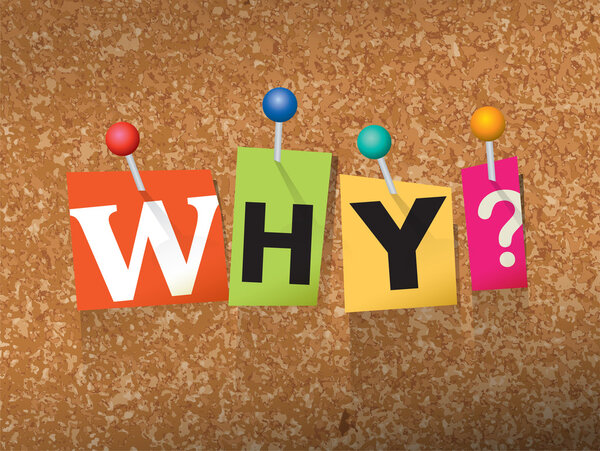 Why Pinned Paper Concept Illustration