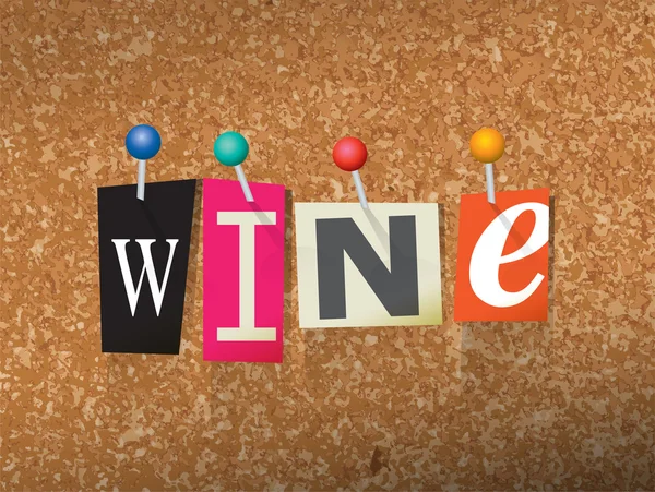 Вино Paper — стоковый вектор