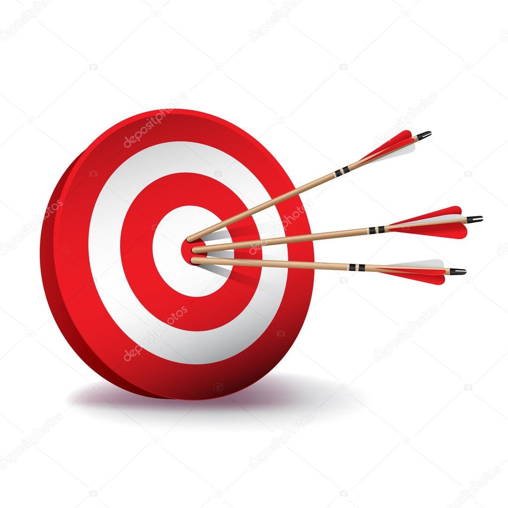 Arrow Target Flat Line