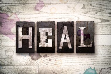 Heal Concept Metal Letterpress Tipi