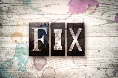 Kavram Metal Letterpress türünü saptamak