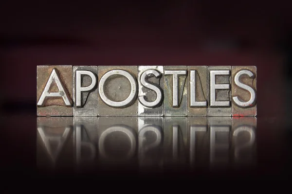 Apostoli Letterpress — Foto Stock