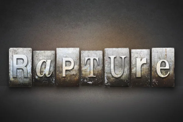 Rapture Letterpress — Stock Photo, Image