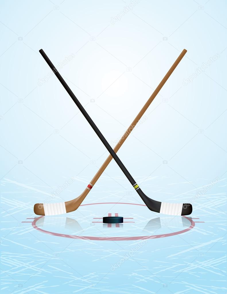 Ice Hockey Illustration