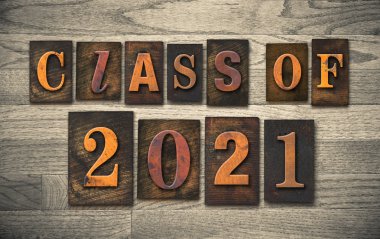 2021 ahşap Letterpress sınıfının yazın kavramı
