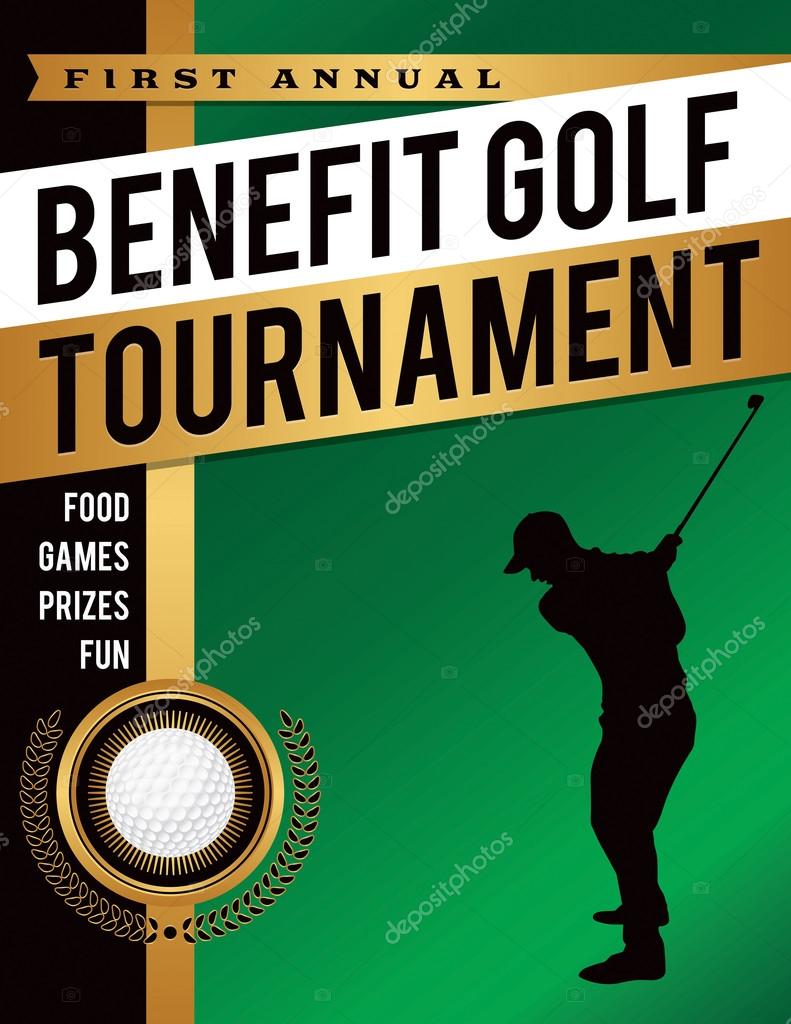 Benefit Golf Tournament Illustration