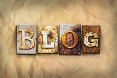 Blog kavramı paslı Metal türü