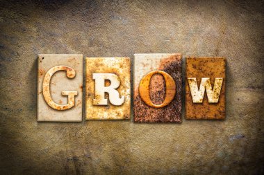 Kavram Letterpress deri Tema büyümek